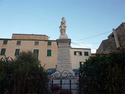 Le monuments aux morts de Montemaggiore 