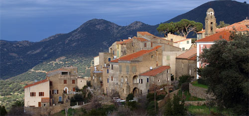 Le village de Costa en Balagne Haute Corse