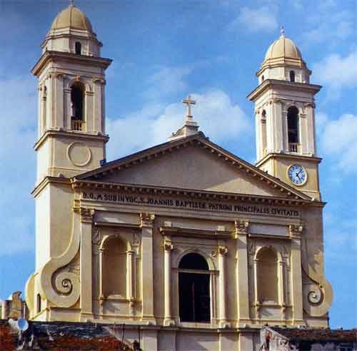 Monument historique baroque en Corse