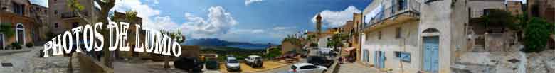 Photos du village de Lumio près de Calvi en Haute Corse