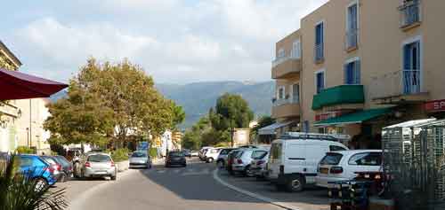 centre du village de Algajola