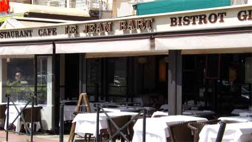le restaurant le Jean Bart à Bastia