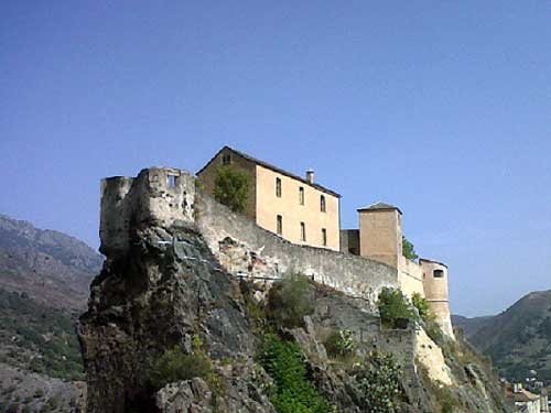 La citadelle de Corte