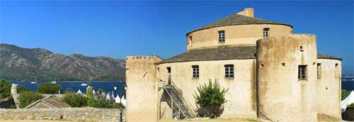 la citadelle à Saint Florent Haute Corse