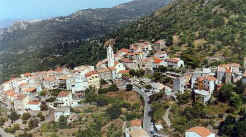 Village de Zilia en Haute Corse