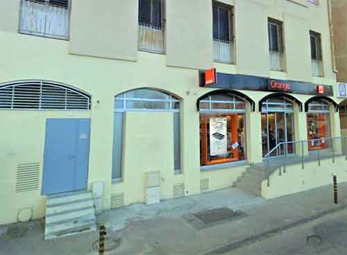 La boutique d'Orange à l'Ile Rousse 