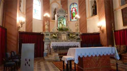 Eglise de l'Immaculée Conception à Ile Rousse en Corse