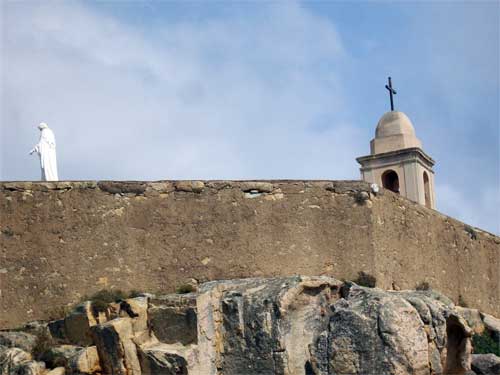 La chapelle Notre-dame de la serra à Calvi