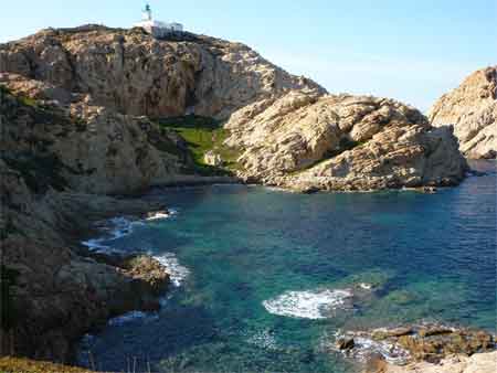 Le Phare de la Pietra à L'Ile Rousse