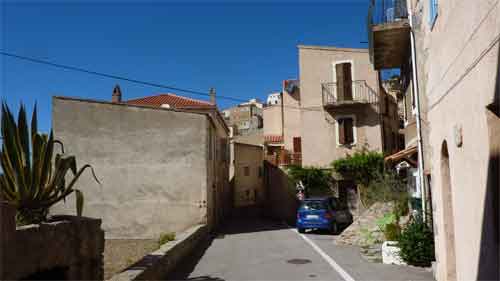 Ruelle du village de Lumio