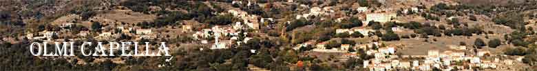 Photo du village de Olmi Cappella en Balagne Haute Corse