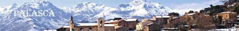 Photos du village de Palasca en Balagne Haute Corse
