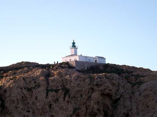 Le phare de la Piétra